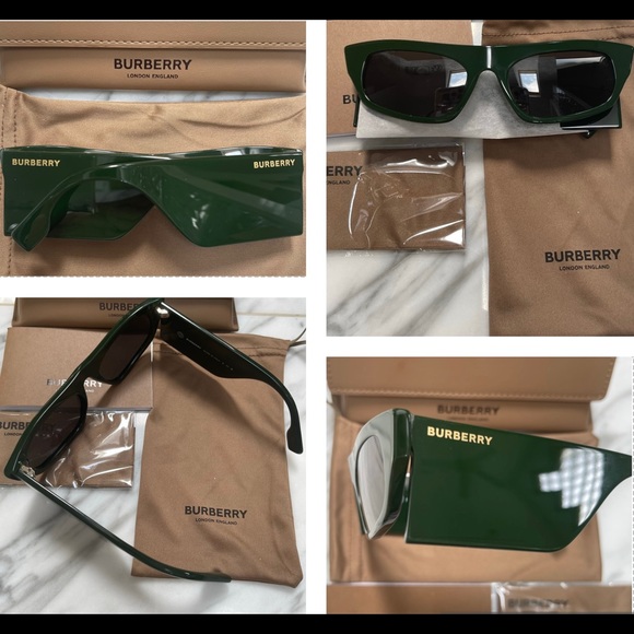 BURBERRY UNIQUE SUNGLASSES AT MILAN FASHION WEEK IN MILAN ON VICTORIA STELLA - Picture 5 of 16